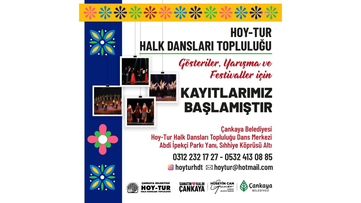 Halk dansları topluluğu yeni sezon için başvuruları açtı