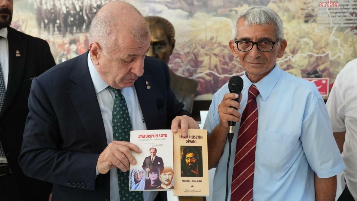 Ümit Özdağ Kadirli Cemevi'nde Alevi toplumuyla buluştu