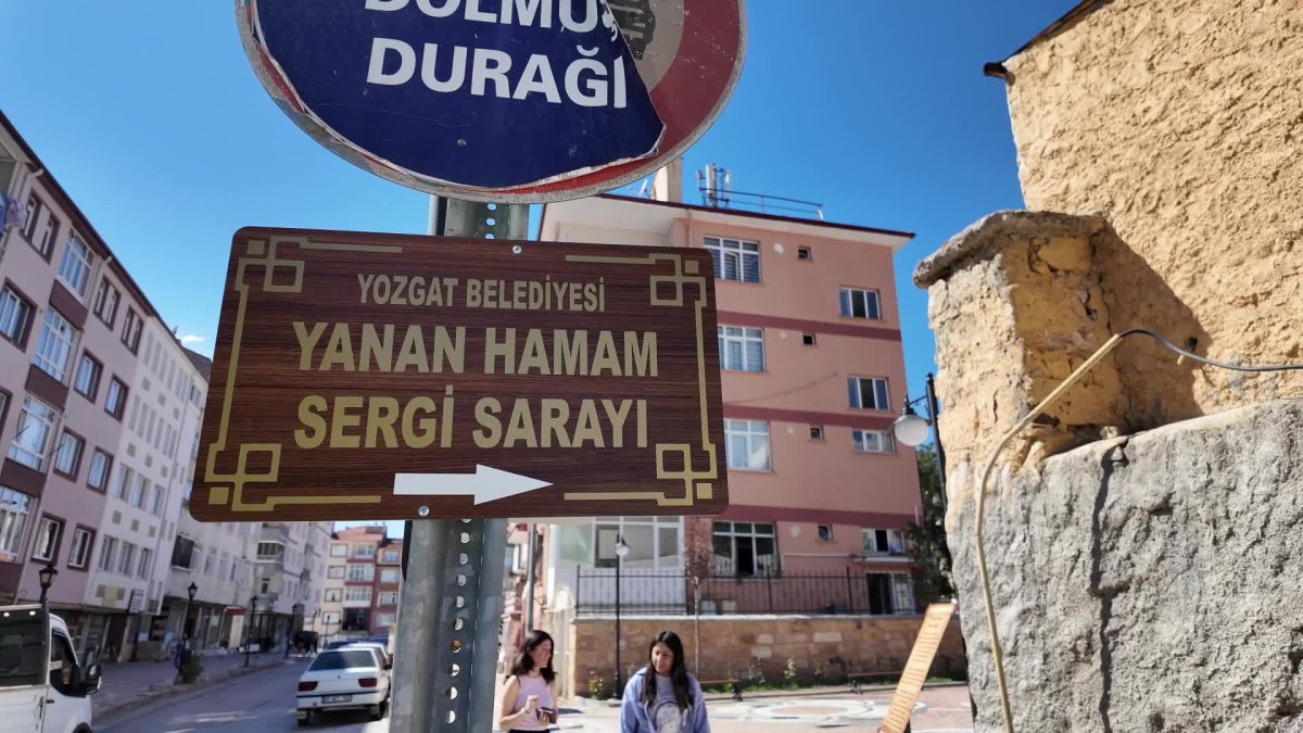 Yozgat'ta tarihi hamam sergi ile hayat buldu