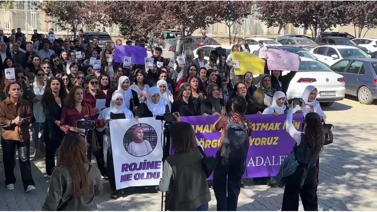 Van'da kadınlar Rojin Kabaiş için sokağa çıktı