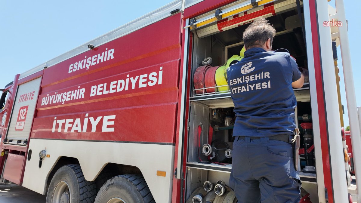 Eskişehir İtfaiyesi'nden 2025'te yoğun mesai