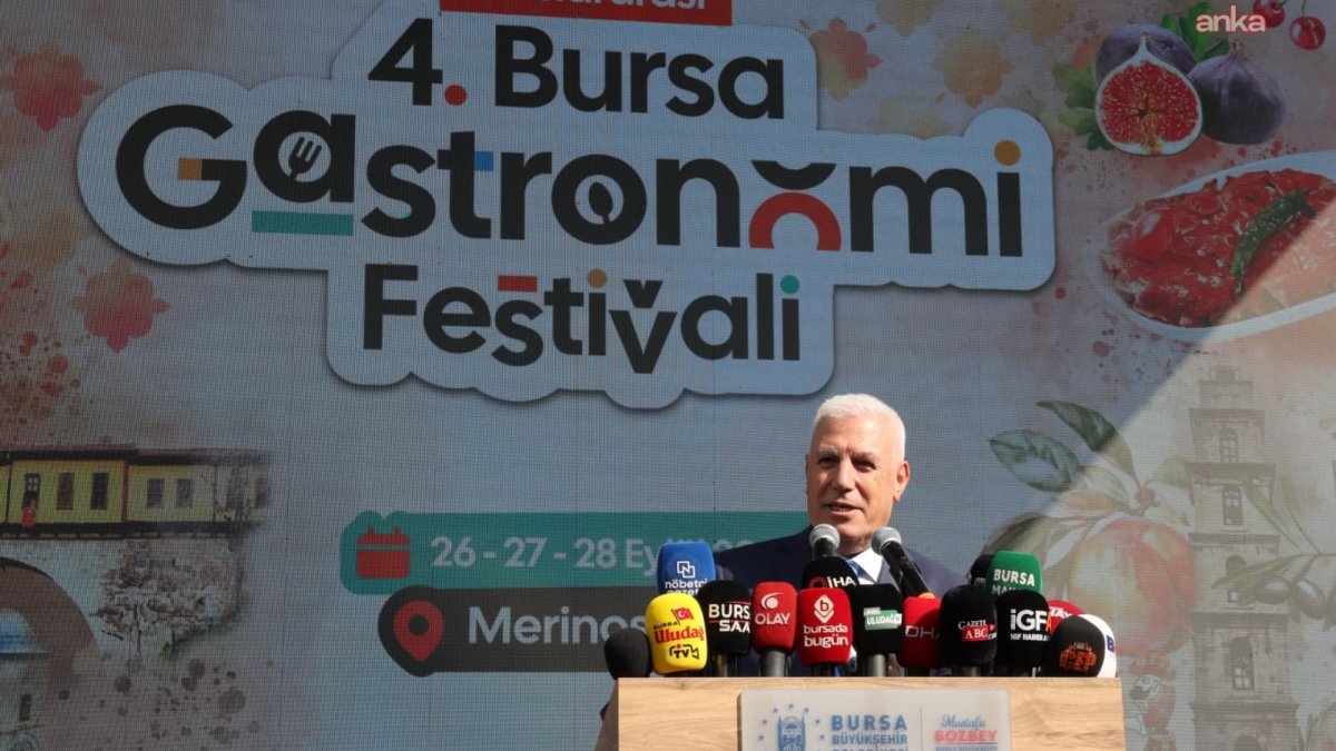 Bursa'da Gastronomi Festivali Rüzgarı: Merinos Park Şenleniyor