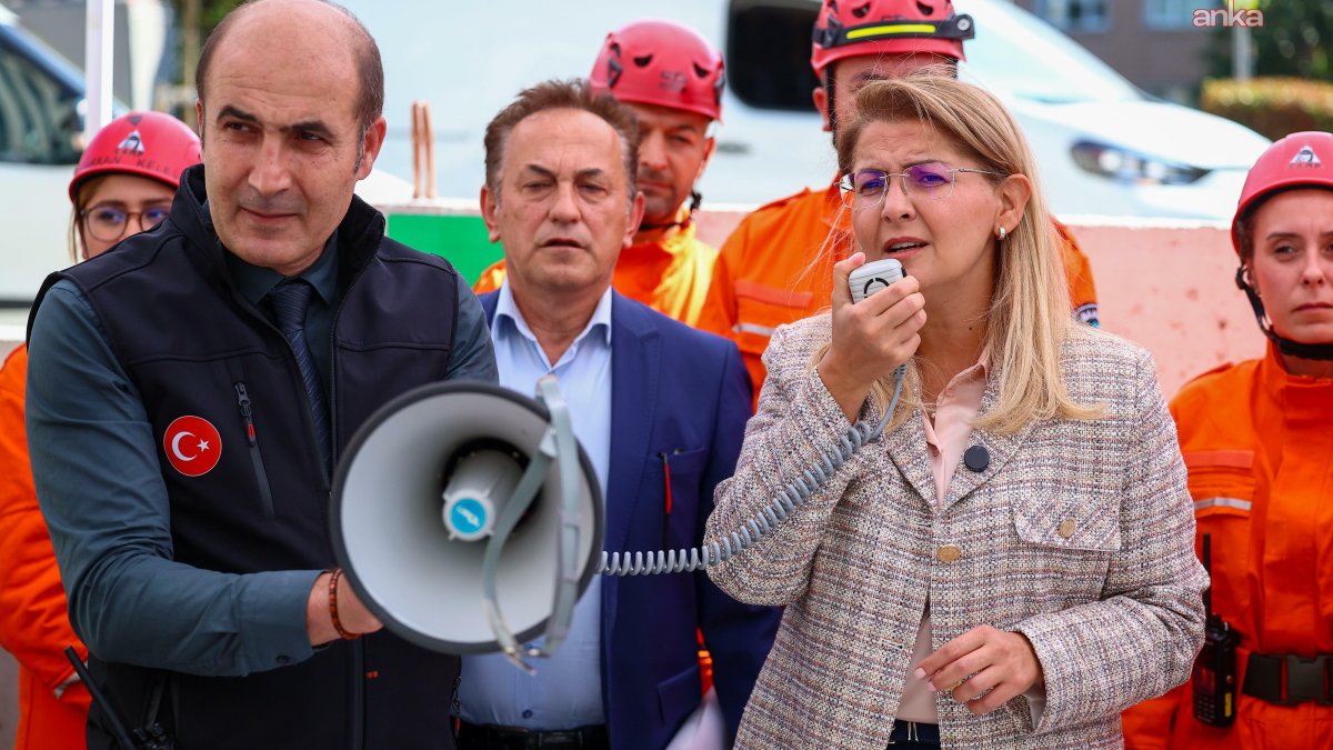 Bakırköy Belediyesi'nden acil durum tatbikatı
