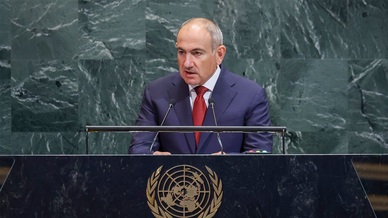 Ermenistan Başbakanı  Paşinyan, 80. (BM) Genel Kurulu’nda açıklamalarda bulundu!