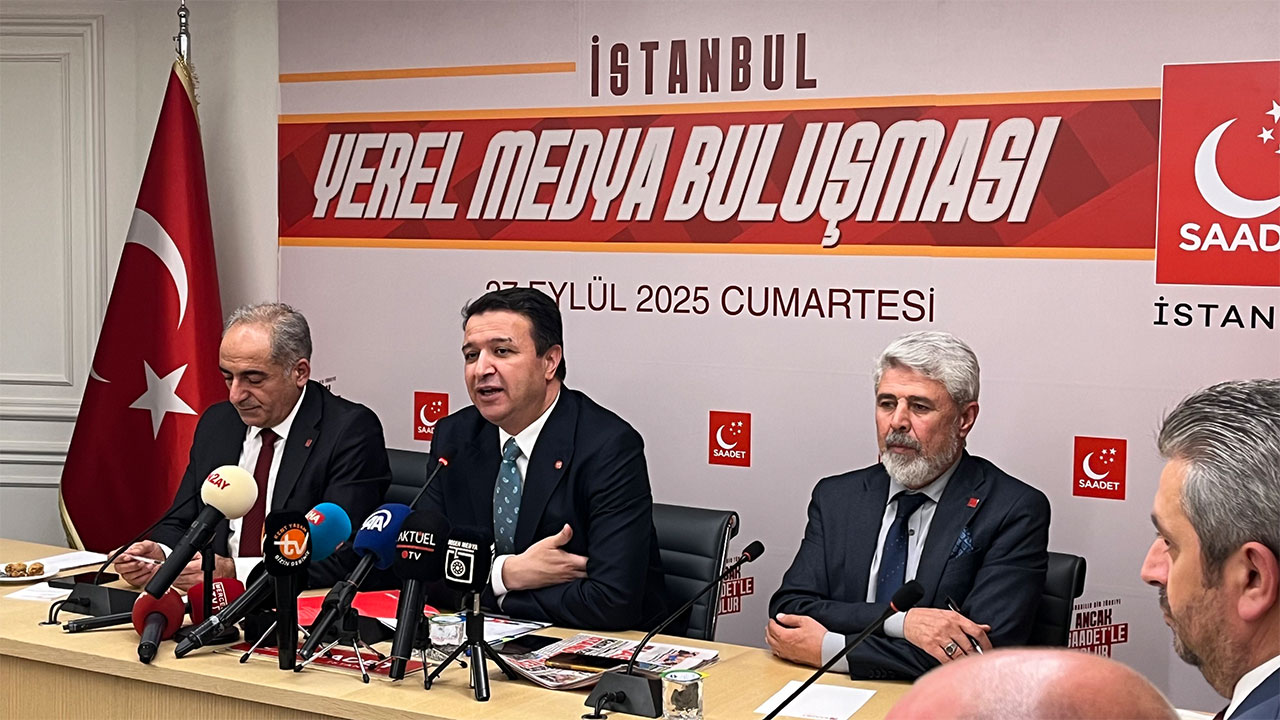 Saadet Partisi Genel Başkanı Mahmut Arıkan "Yerel Medya Buluşması" adlı programda konuştu!