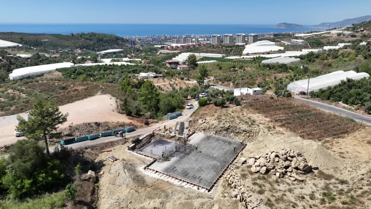 Antalya'da su altyapısına dev yatırım