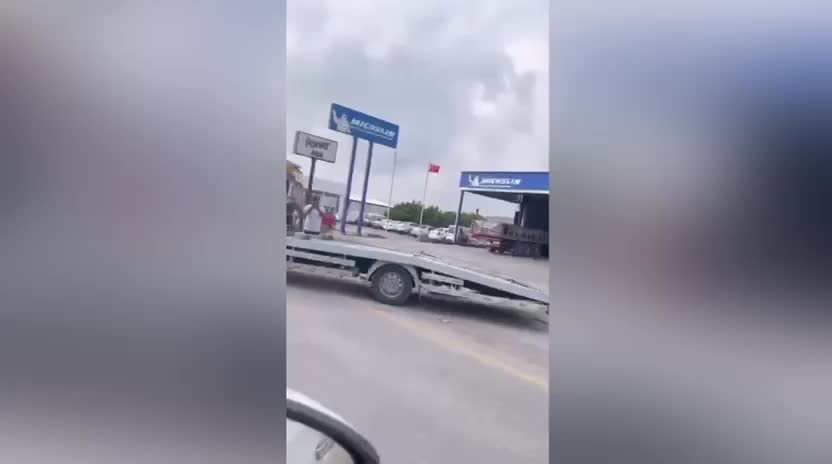 Oto kurtarıcılar, kantar zorunluluğuna konvoyla karşı çıktı