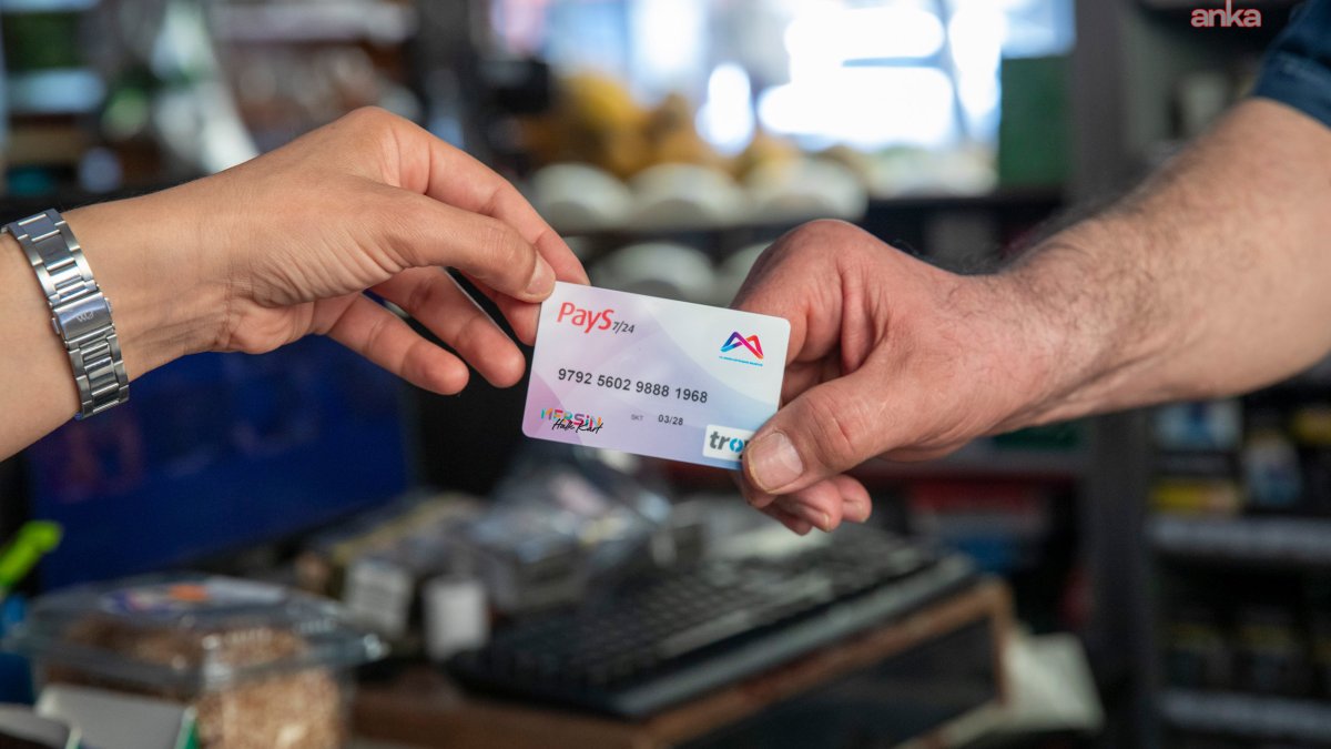 Mersin'de Halk Kart ödemeleri yapıldı