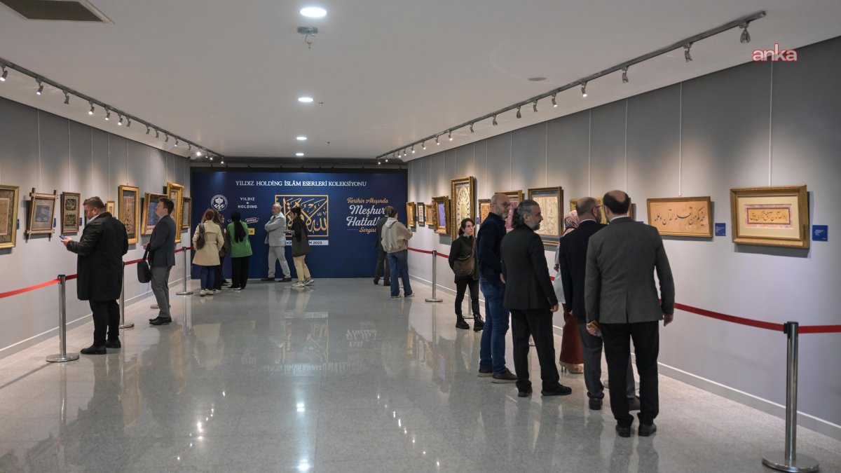 Tarihin Akışında Meşhur Hattatlar sergisi Trabzon'da sanatseverlerle buluştu