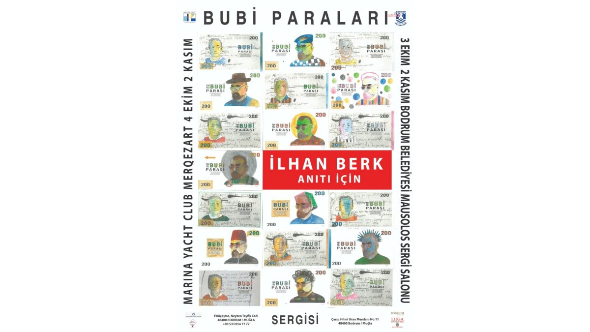 Bodrum'da Bubi Paraları sergisi sanatseverleri bekliyor