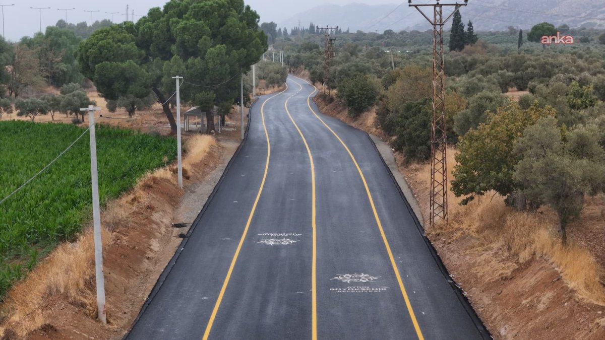 Aydın'da yollar hızla yenileniyor