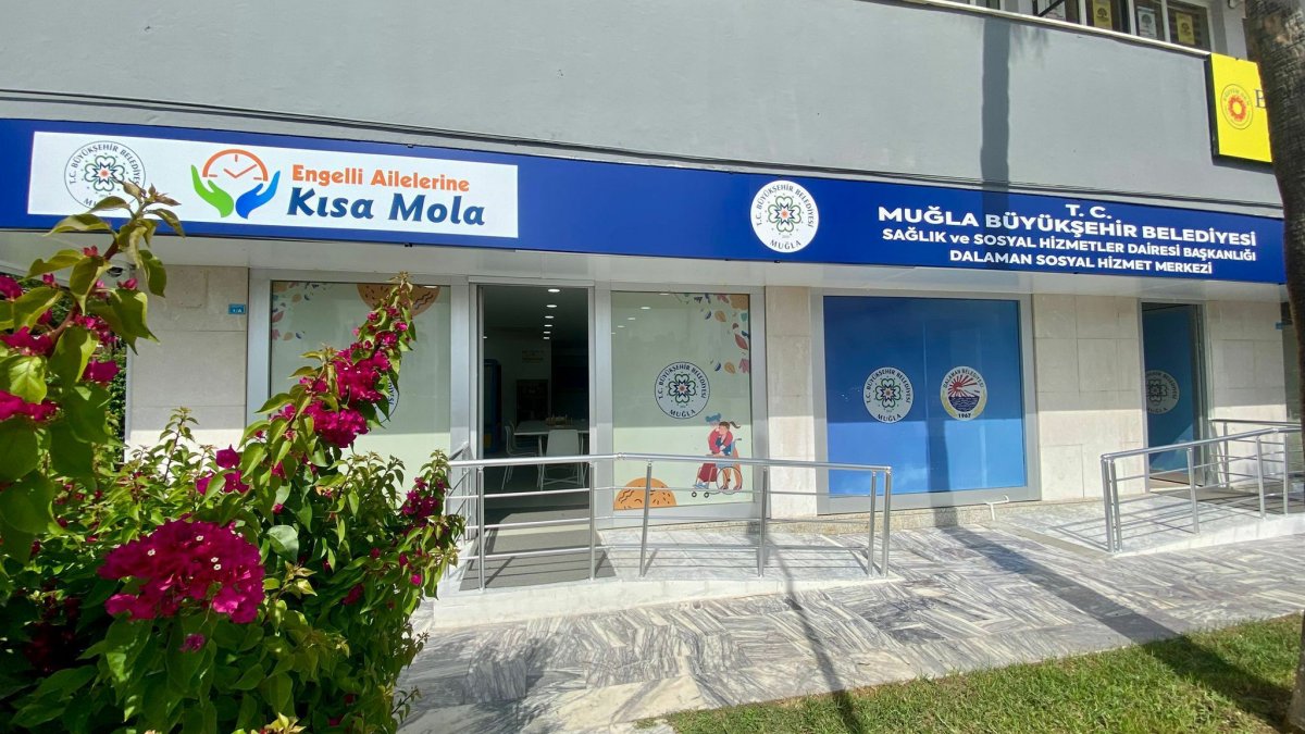Dalaman'da özel gereksinimli bireylere yeni bir mola alanı!