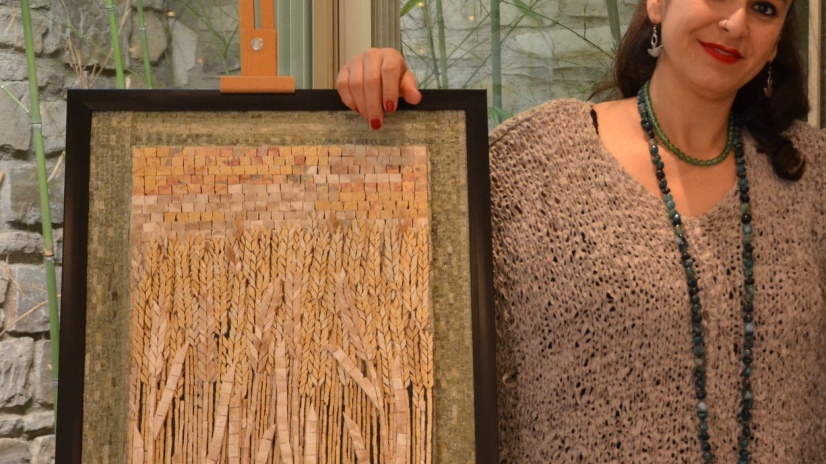 3 Boyutlu Mozaik Sanatının Ustası Menel Hüzmeli İstanbul'da Sanatseverlerle Buluşuyor