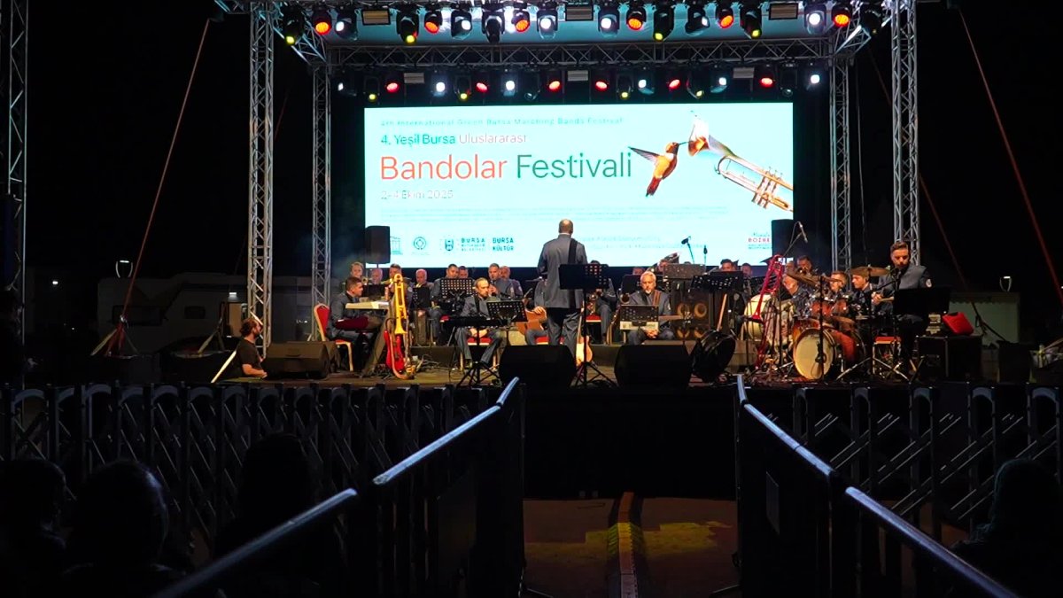 Bursa'da ritim dolu bir festival başladı