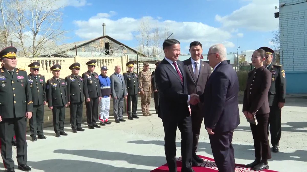 Bakan Güler Moğolistan'da yeni montaj hattının açılışını yaptı