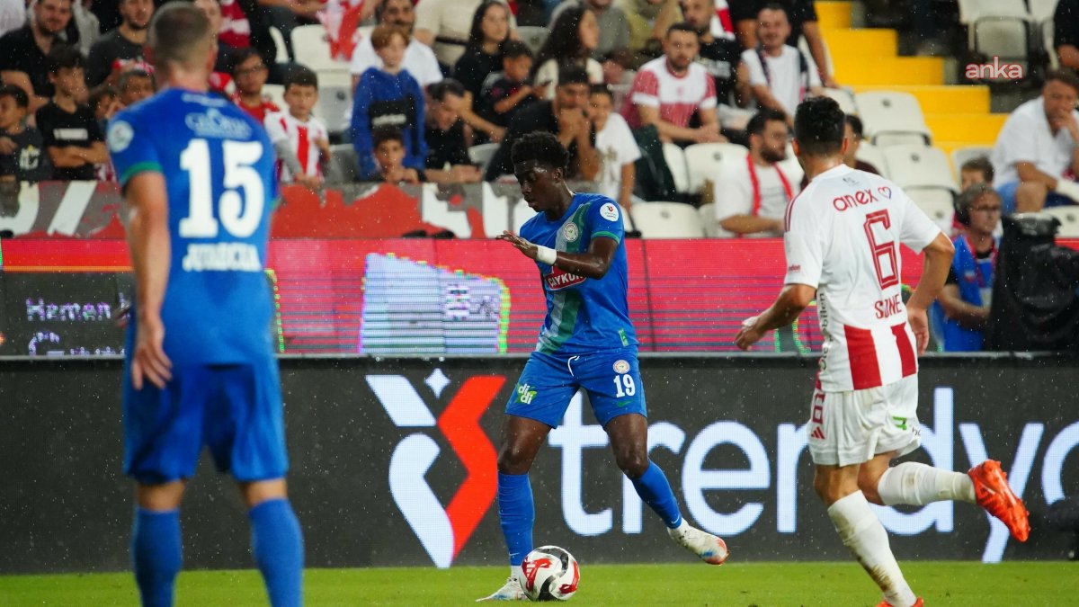 Antalyaspor'dan fırtına gibi mağlubiyet