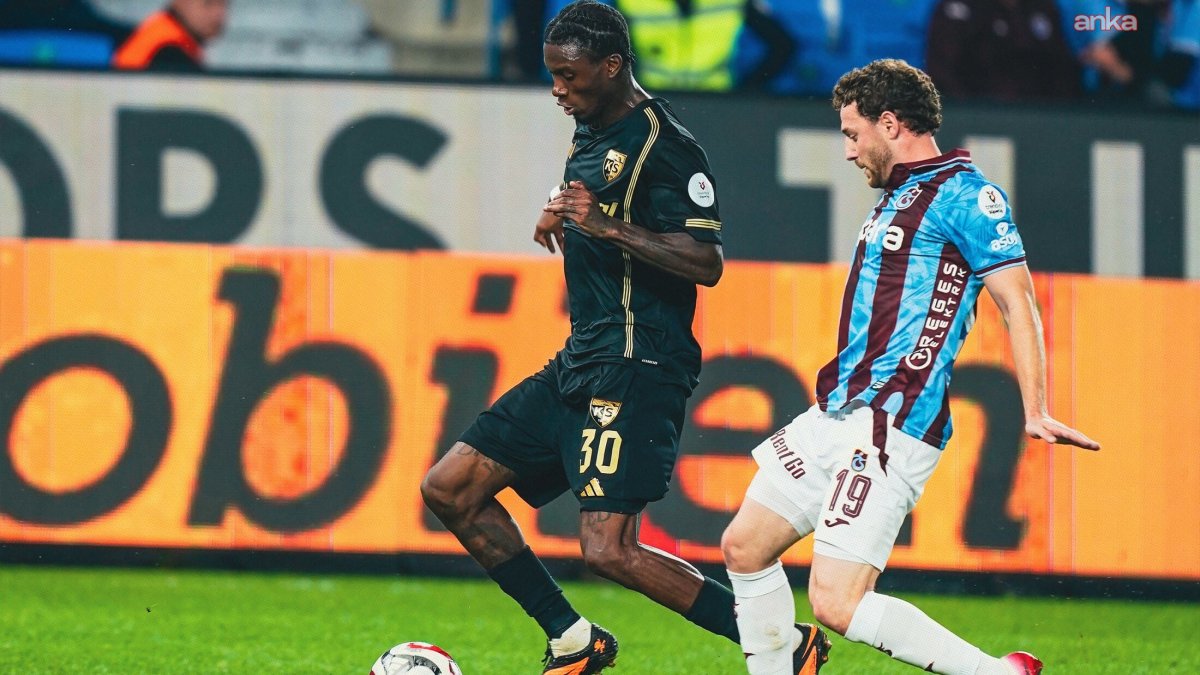 Trabzonspor, Kayserispor'u ezdi geçti: 4-0