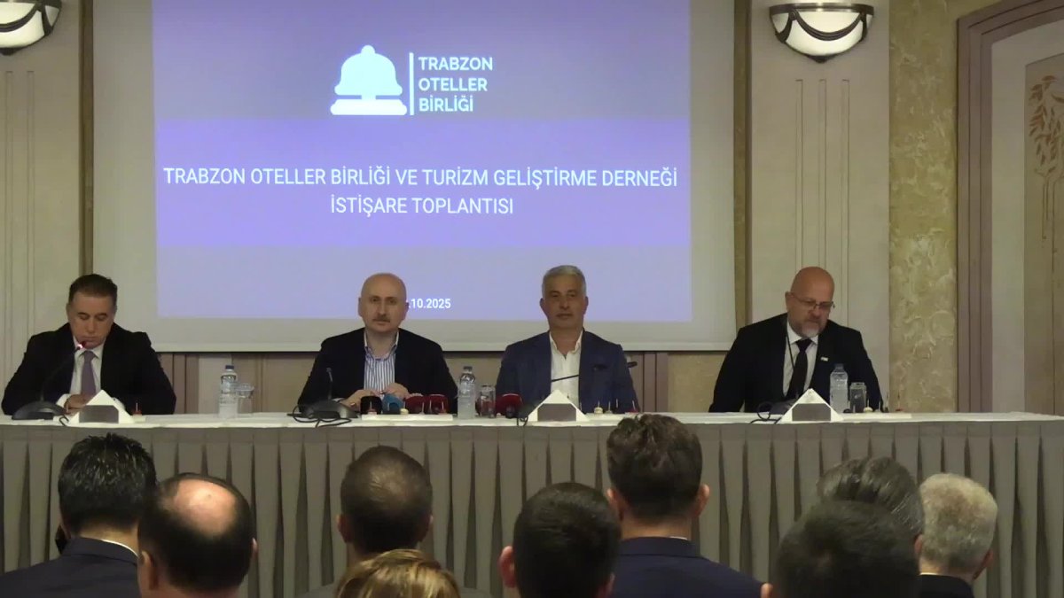 Trabzon'da turizm atağı için istişare yapıldı