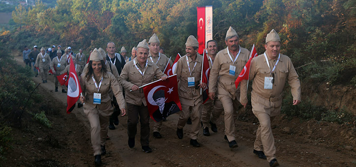 Başkan Dr. Akgün  57. Alay’ın izinde