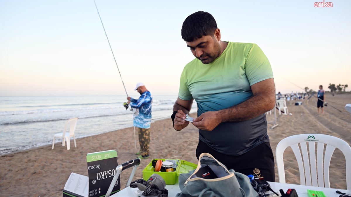 Mersin'de uluslararası balıkçılık heyecanı yaşandı