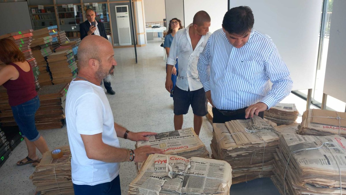 Cumhuriyet Gazetesi arşivi Fethiye'ye geri dönüyor