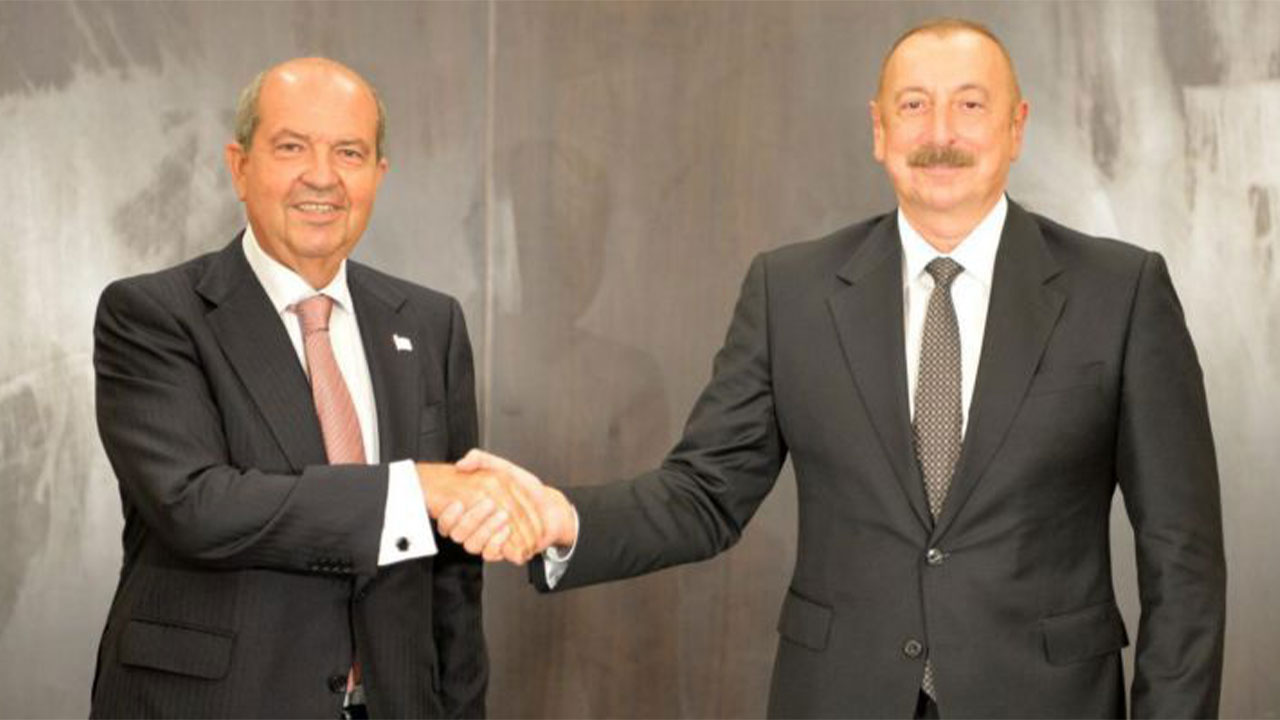 KKTC Cumhurbaşkanı Ersin Tatar ile Azerbaycan Cumhurbaşkanı İlham Aliyev'den önemli buluşma!