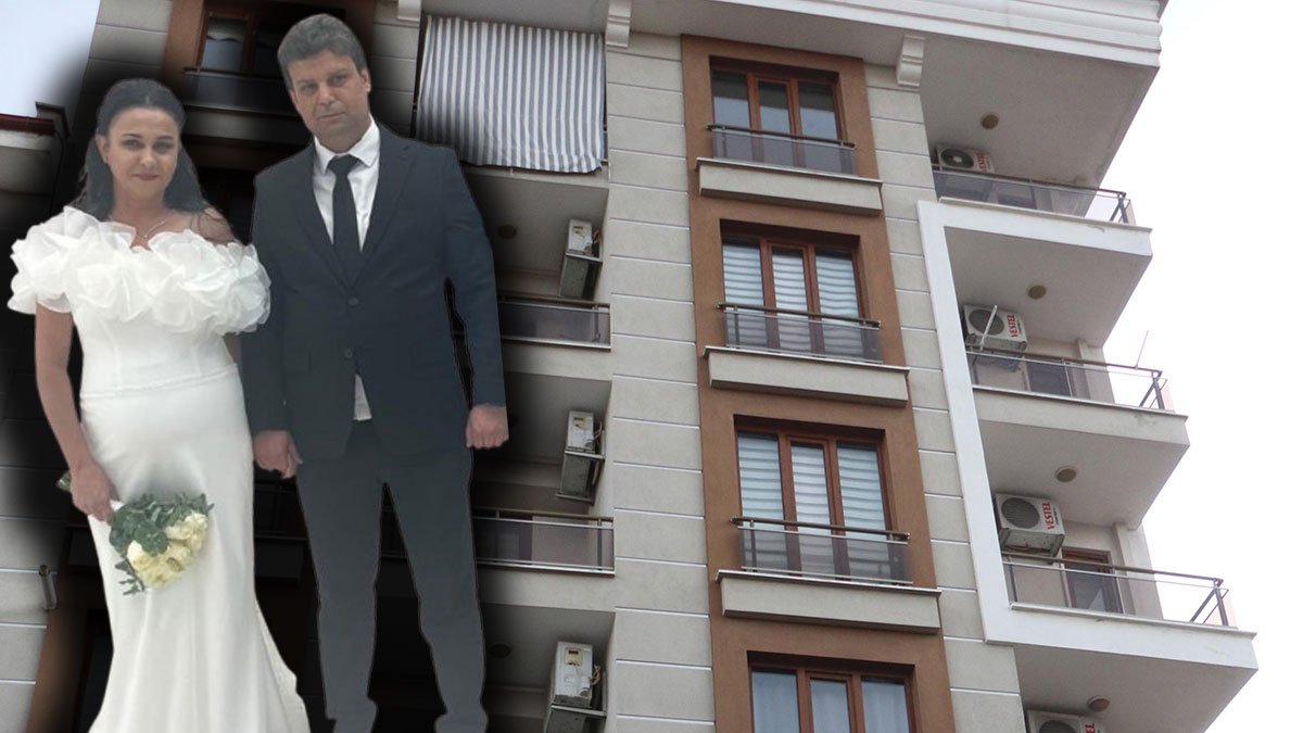 20 günlük eşini katledip intihar etti!