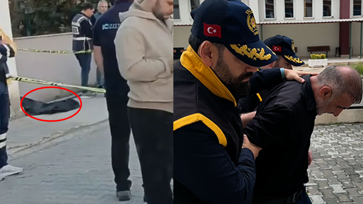 Eşini sokak ortasında öldürmüştü! Cani koca yakalandı