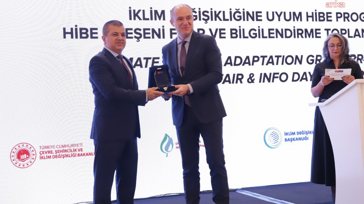 Mersin Büyükşehir'e iklim değişikliği ödülü