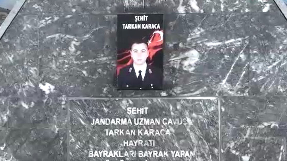 Şehit hayratını haince tahrip ettiler!