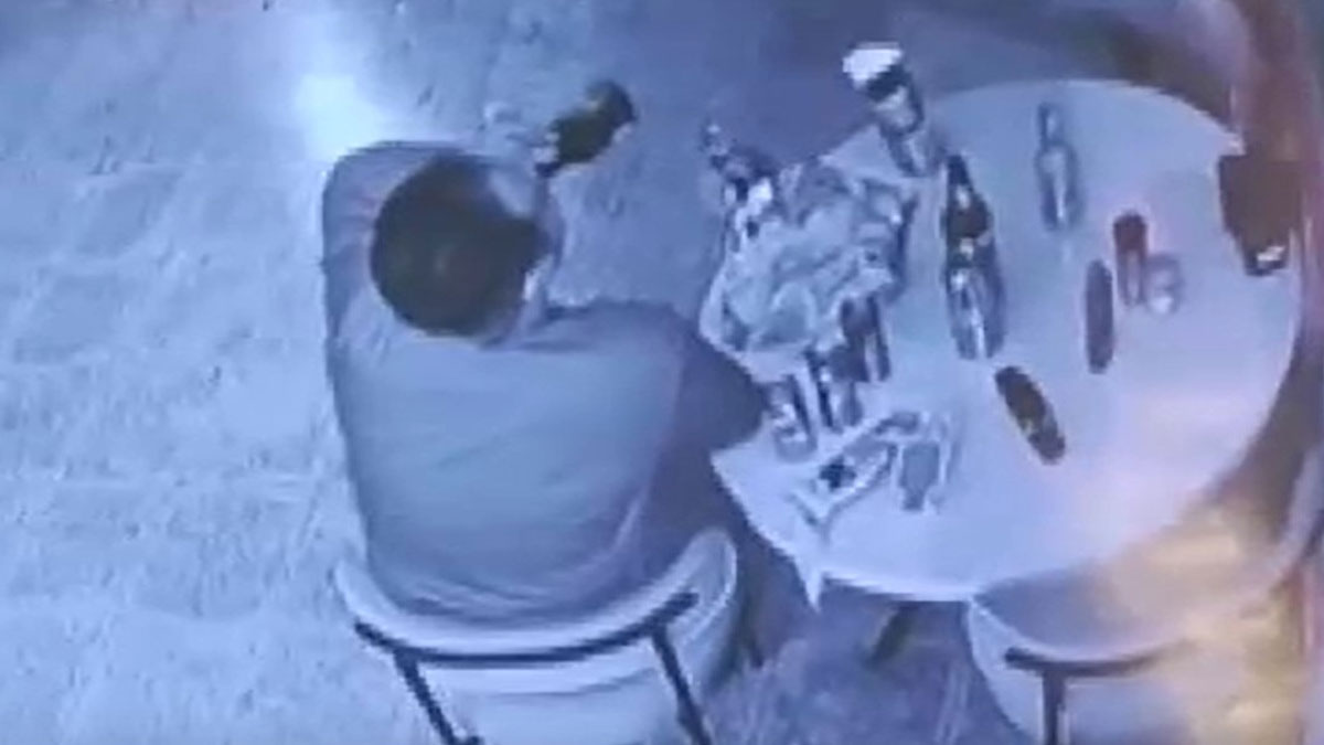 Hırsızlık için girdi! Yedi içti ve gitti