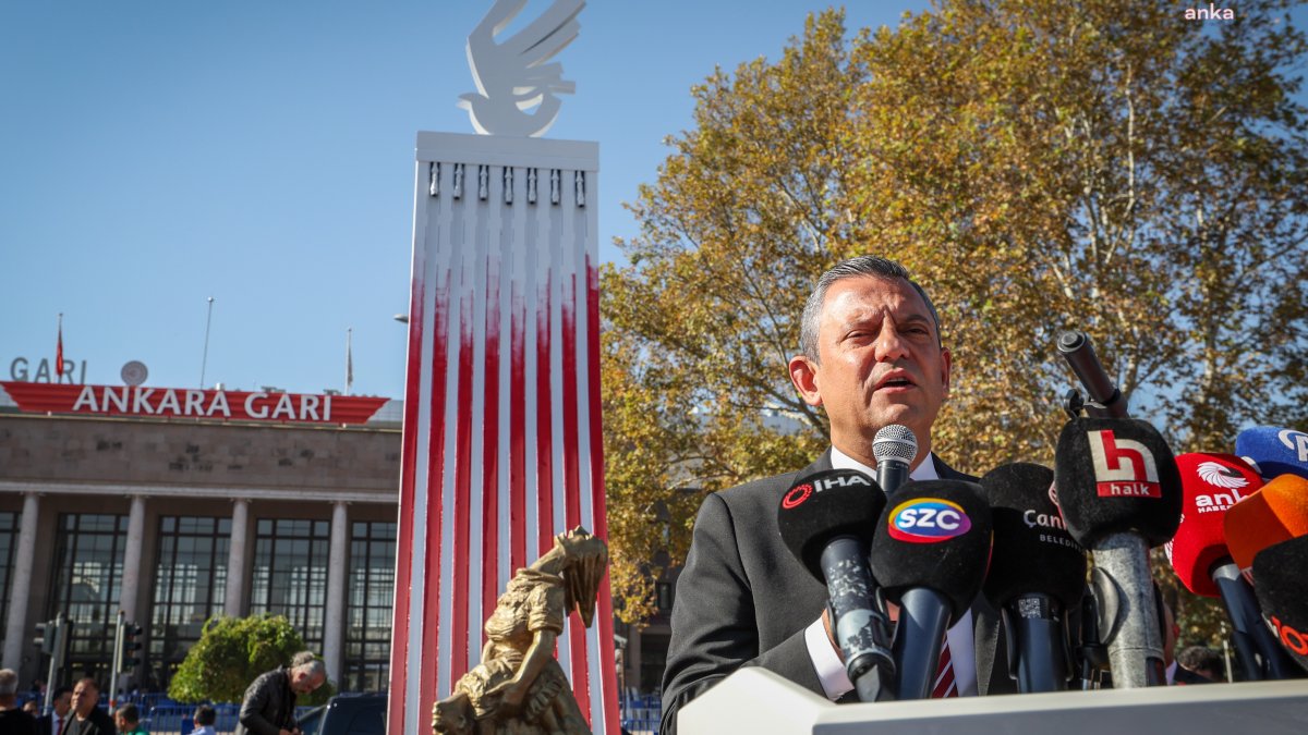 Özgür Özel'den anlamlı anma mesajı