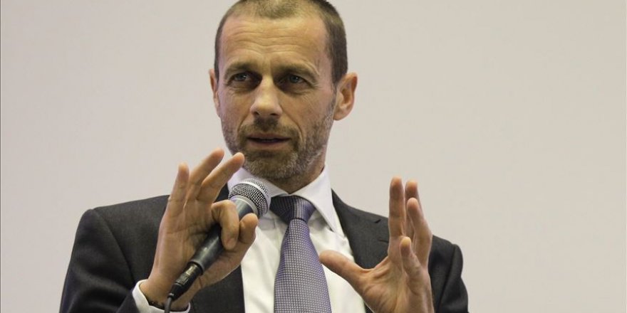 UEFA Başkanı Ceferin'den Avrupa kupaları açıklaması