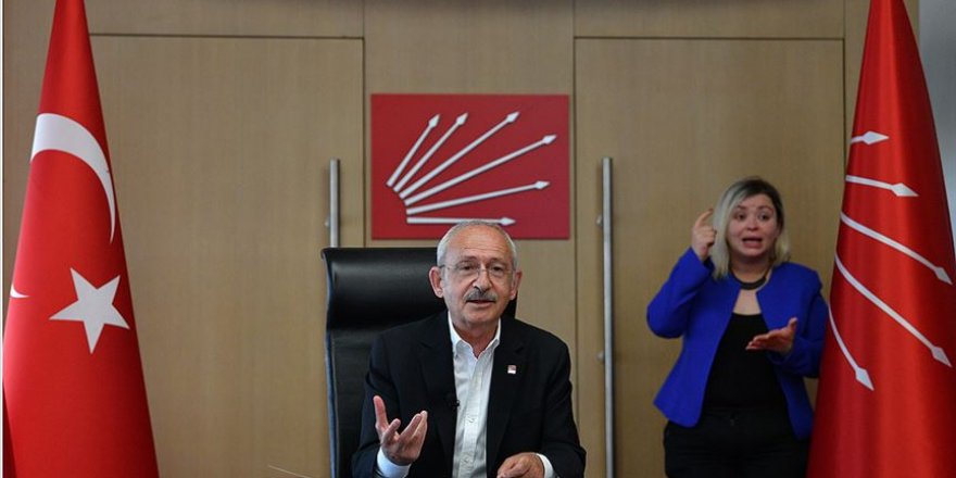 CHP Genel Başkanı Kılıçdaroğlu, engelli sporcular ve dernek başkanlarıyla görüştü