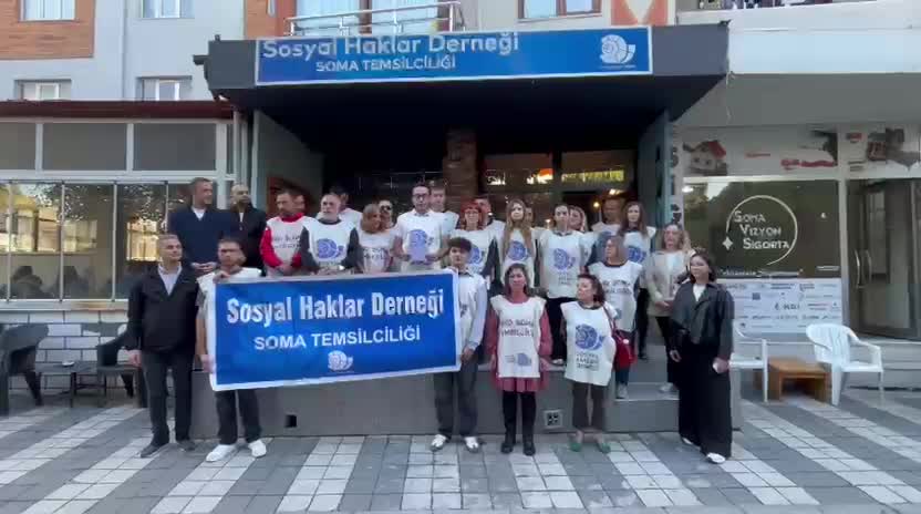 Soma'da 10 Ekim katliamında hayatını kaybedenler unutulmadı