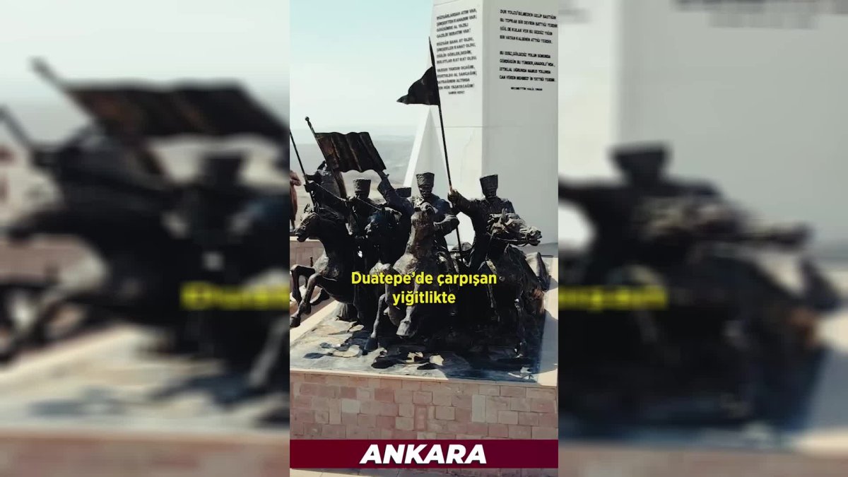 Ankara'nın 102. yıl dönümünde anlam dolu mesaj