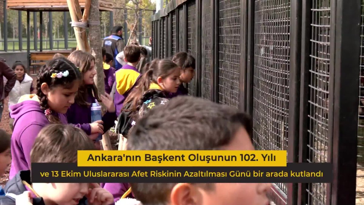 Ankara'da afet ve başkent coşkusu bir arada yaşandı