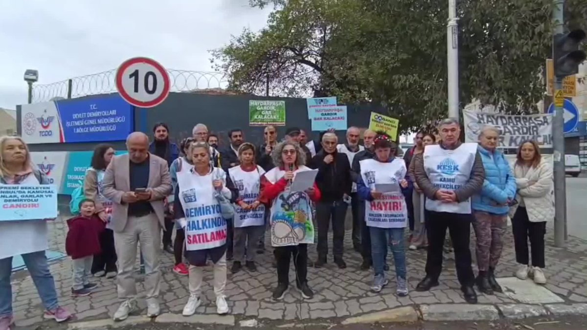 717. günde Haydarpaşa Garı'nda 'kamusal alan gasbı' tepkisi