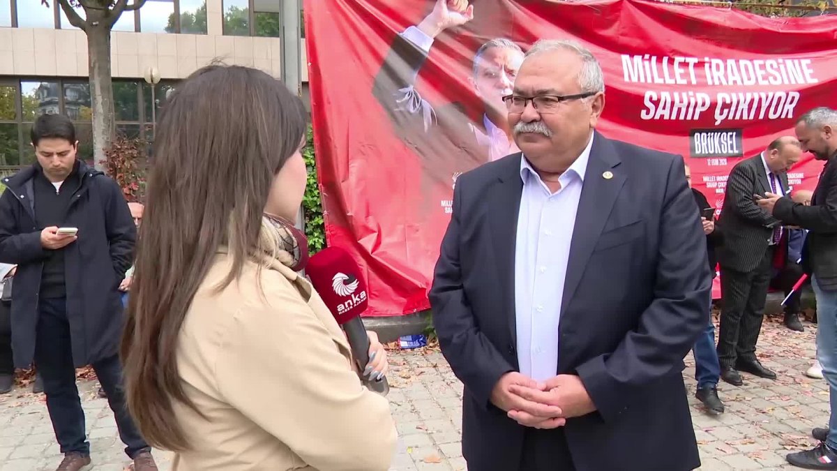 CHP, Brüksel'de millet iradesine sahip çıkıyor