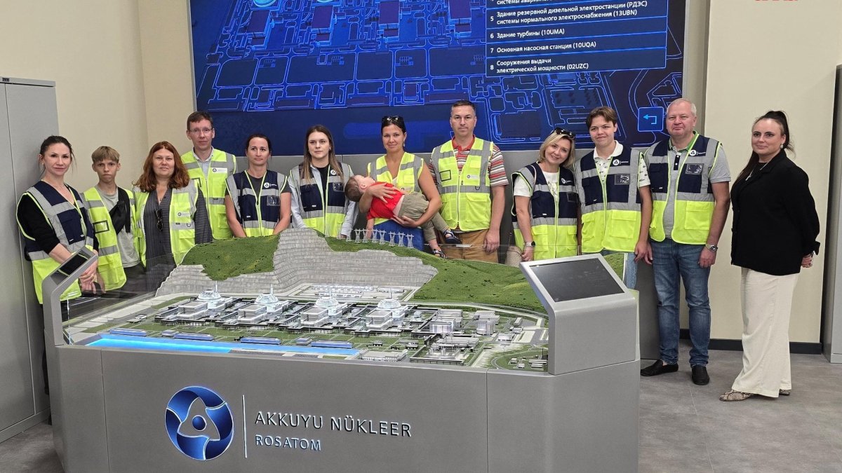 Rusya'dan Akkuyu'ya dikkat çeken ziyaret