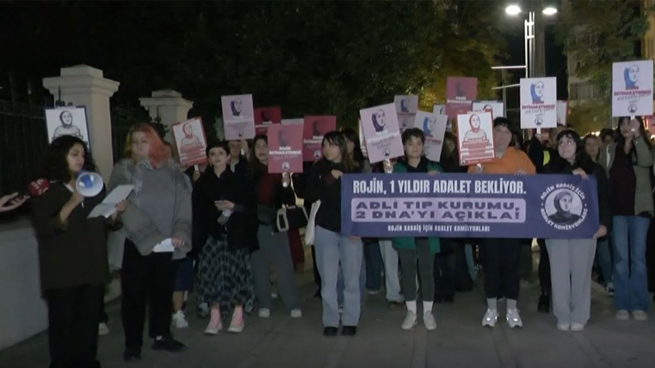 Rojin Kabaiş için Süreyya Operası önünde eylem düzenlendi!