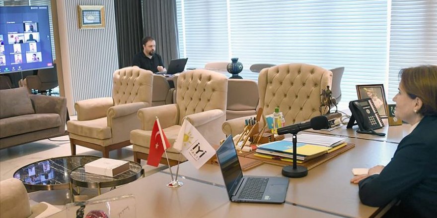 Akşener gençlik kolları başkanlarıyla görüştü