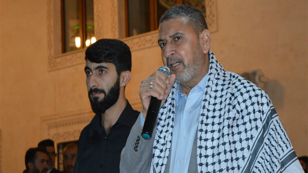 Hamas yöneticilerinden Sami Ebu Zuhri Mardin'de açıklamalarda bulundu! "Kudüs sevdamızdan vazgeçmeyeceğiz"