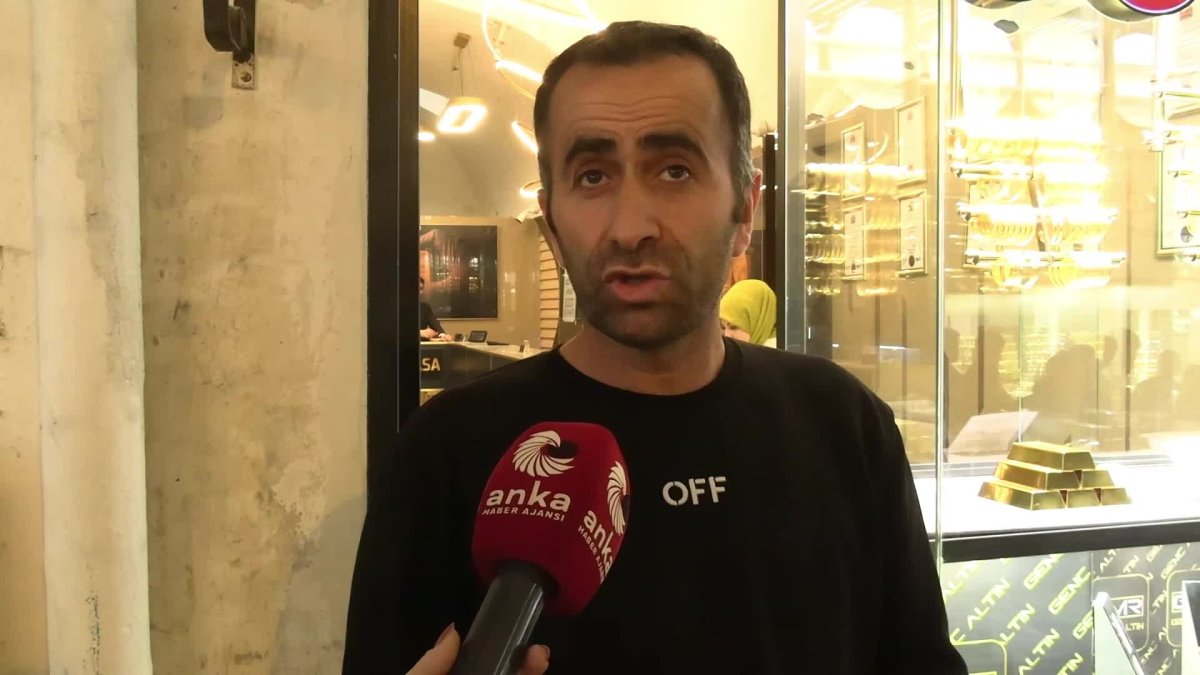 Kapalıçarşı'da altın fiyatları rekor seviyede