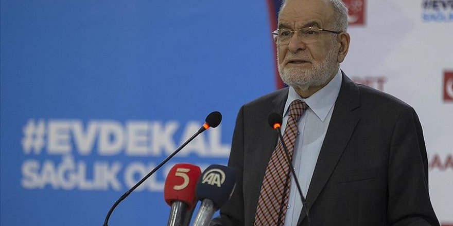 Karamollaoğlu: Sağlık çalışanlarına bayram öncesi bir maaş ikramiye verilmeli
