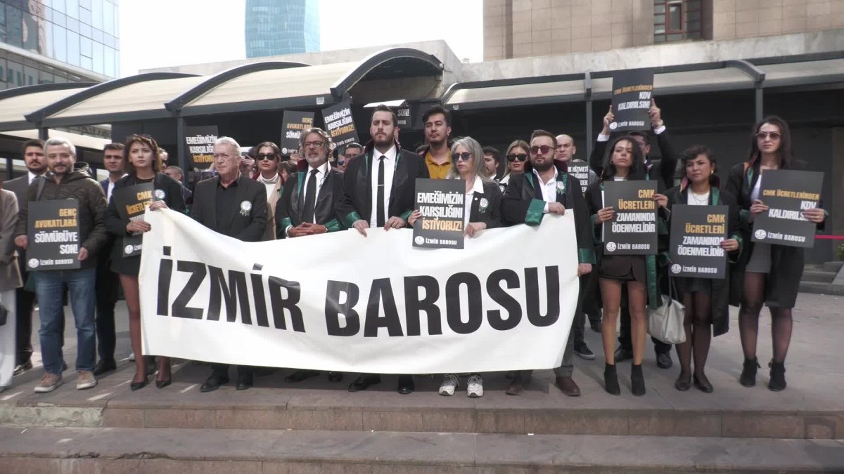 İzmir'den genç avukatlardan çarpıcı çağrı: CMK ücretleri yeniden değerlendirilmeli