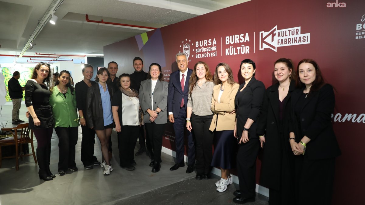 Bursa sanat çalıştayı eserleri İstanbul'da sanatseverlerle buluştu
