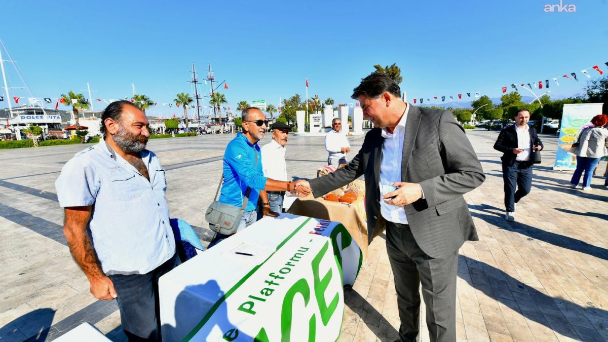 Fethiye'de iklim haftası yerel üretim pazarıyla başladı