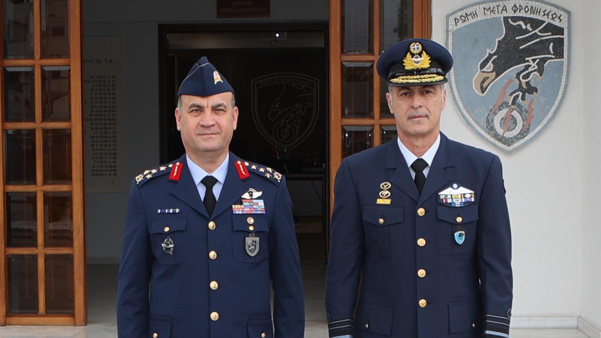Hava Orgeneral Dalkıran'dan Yunanistan Taktik Hava Kuvveti'ne ziyaret