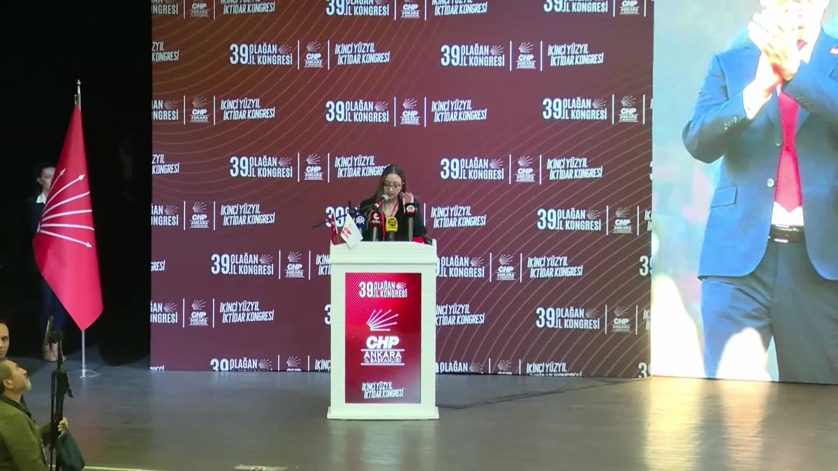 CHP Ankara Kongresi'nde Özgür Özel: Gücümüzle iktidara yürüyoruz!